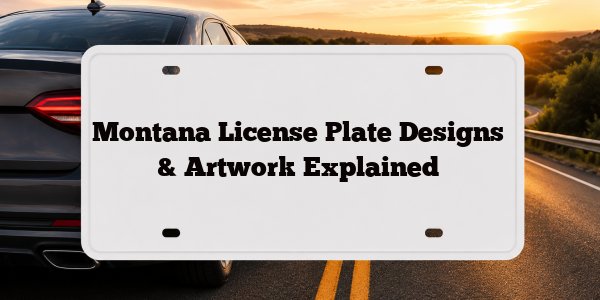 Montana License Plate Designs & Artwork Explained