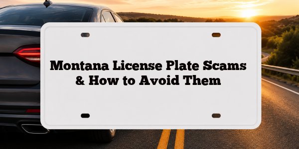 Montana License Plate Scams & How to Avoid Them