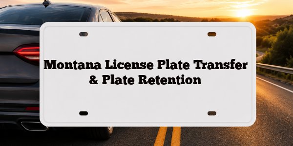 Montana License Plate Transfer & Plate Retention